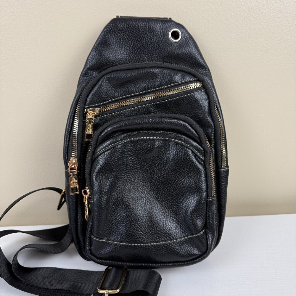 EUC Zhen Meishi Black Sling Bag